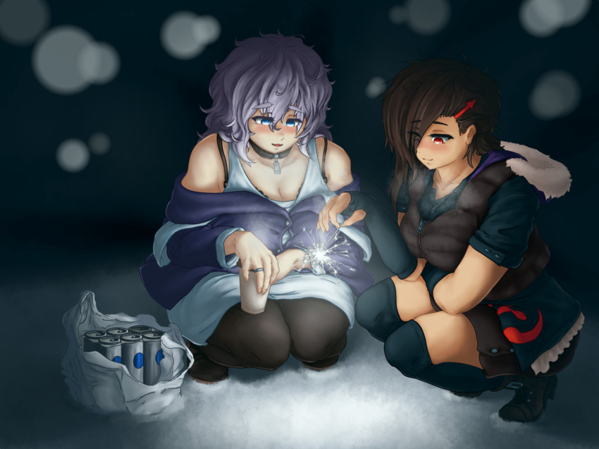 houjuu nue and letty whiterock (touhou) drawn by spacecold-penises