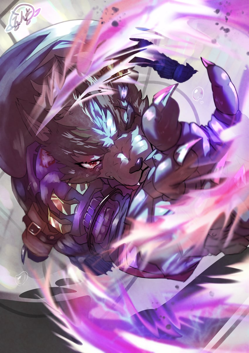 wolf o'donnell (super smash bros. and 1 more) drawn by enso_turtle