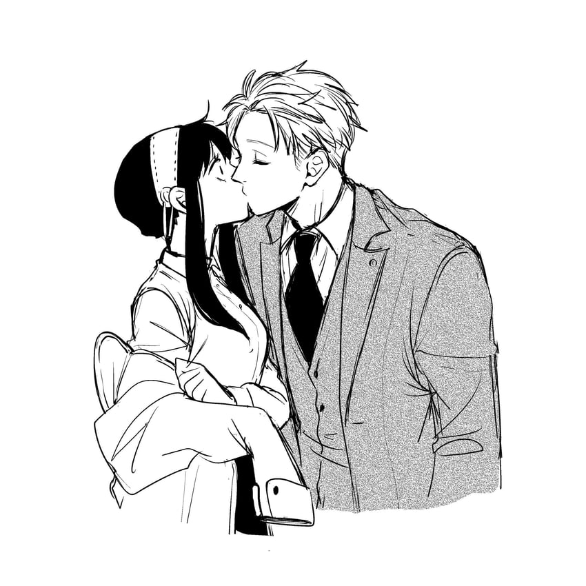 yor briar and twilight (spy x family) drawn by tori_(runrunpiia)