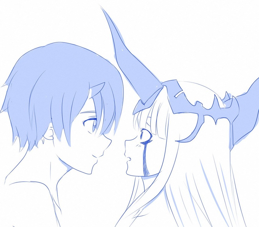hiro and 001 (darling in the franxx) drawn by viperxtr
