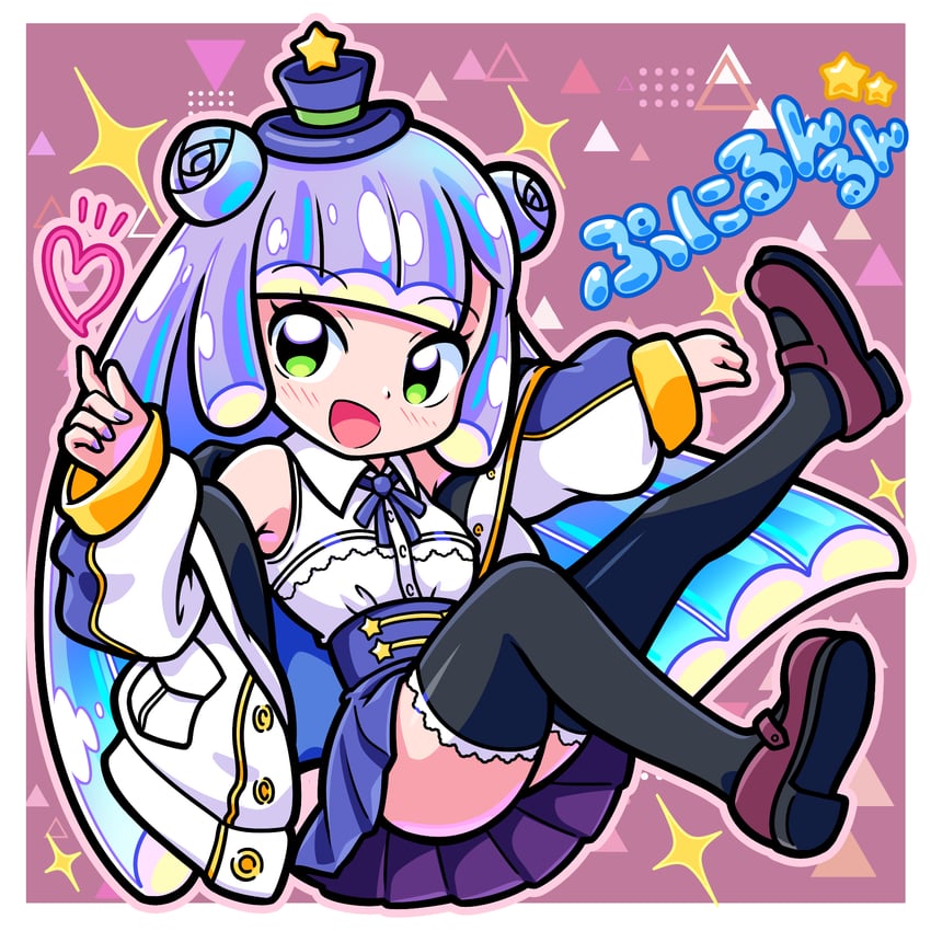 puniru and slightly mature kawaii puniru (puniru wa kawaii slime) drawn by mugaru