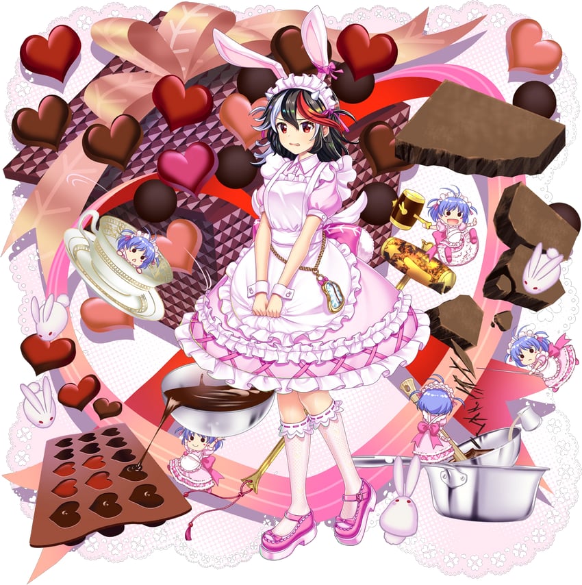 kijin seija and sukuna shinmyoumaru (touhou and 1 more) drawn by rotte_(1109)