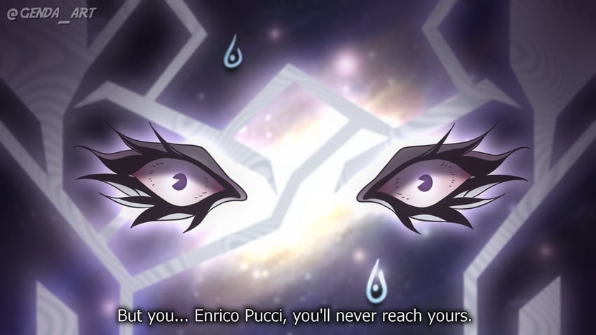enrico pucci (jojo no kimyou na bouken and 1 more) drawn by genda_art