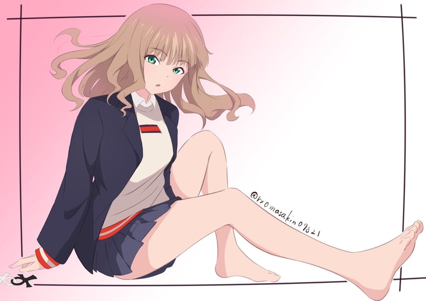 minami yume (gridman universe and 1 more) drawn by masakin