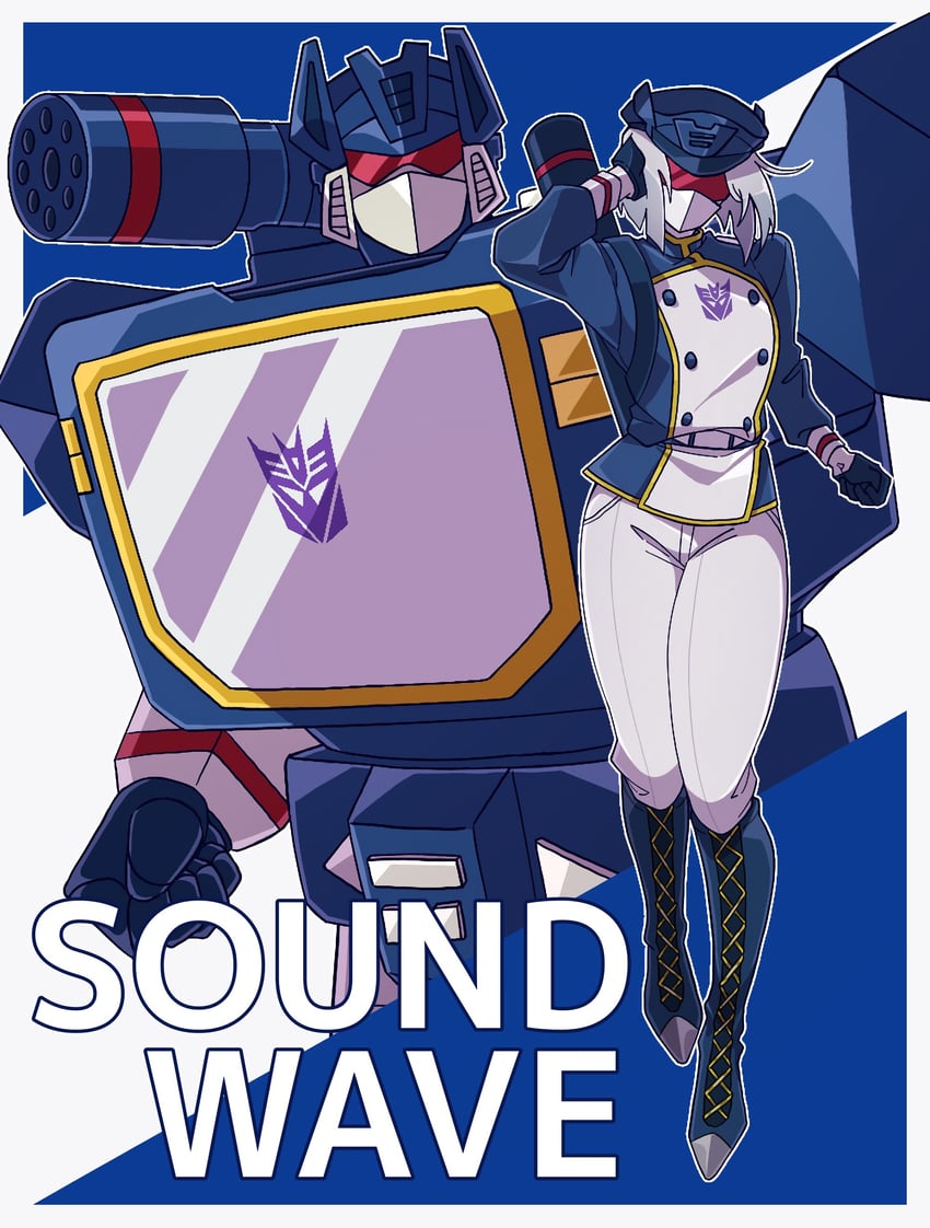 soundwave (transformers and 1 more) drawn by 580aoi