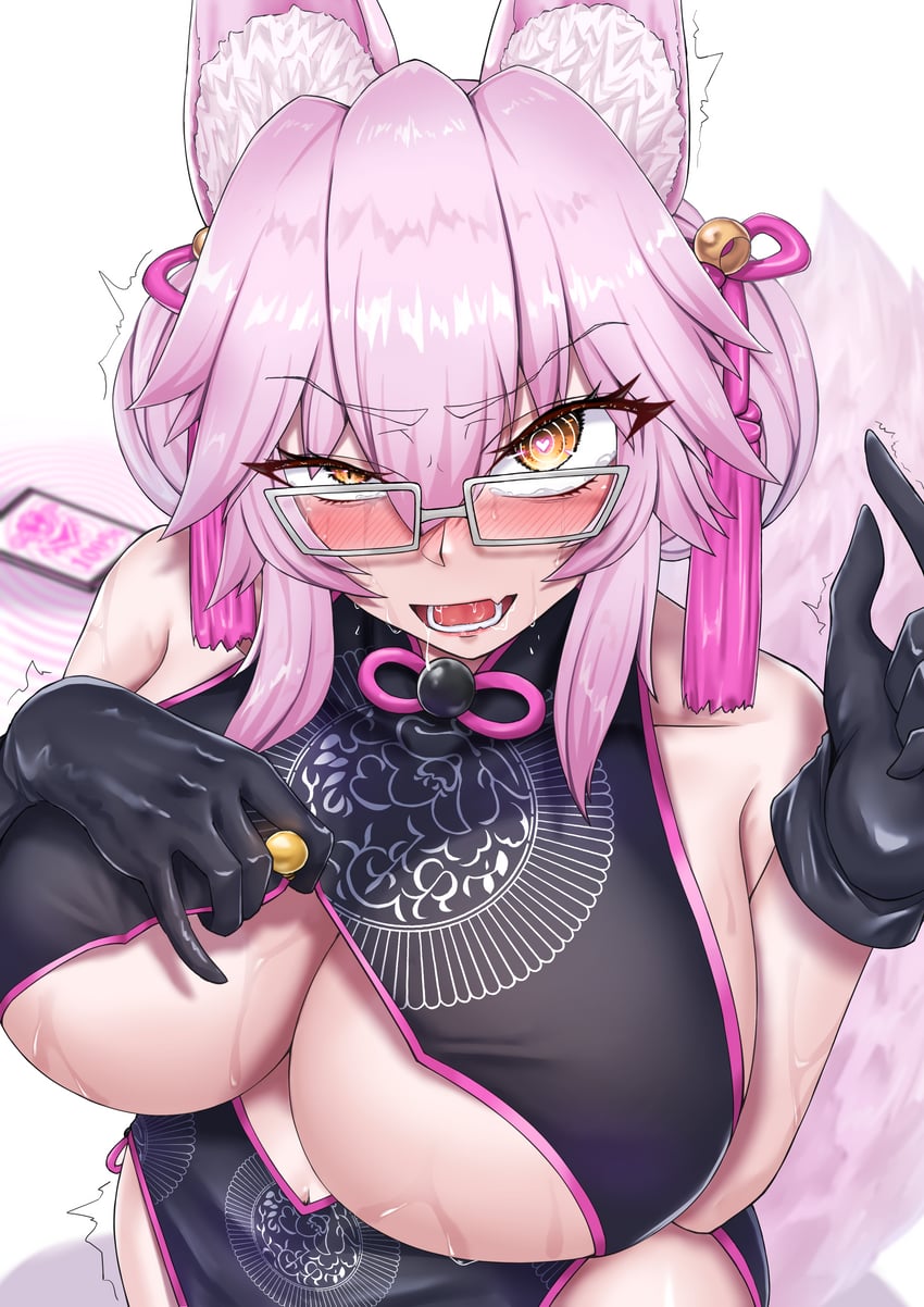 tamamo and koyanskaya (fate and 1 more) drawn by kueru_1285