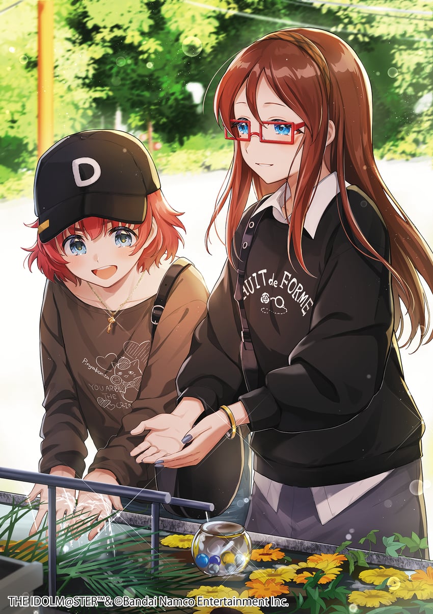 anzai miyako and furusawa yoriko (idolmaster and 1 more) drawn by shinishi_chiho