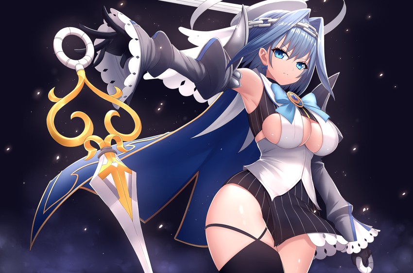 ouro kronii (hololive and 1 more) drawn by bu_li