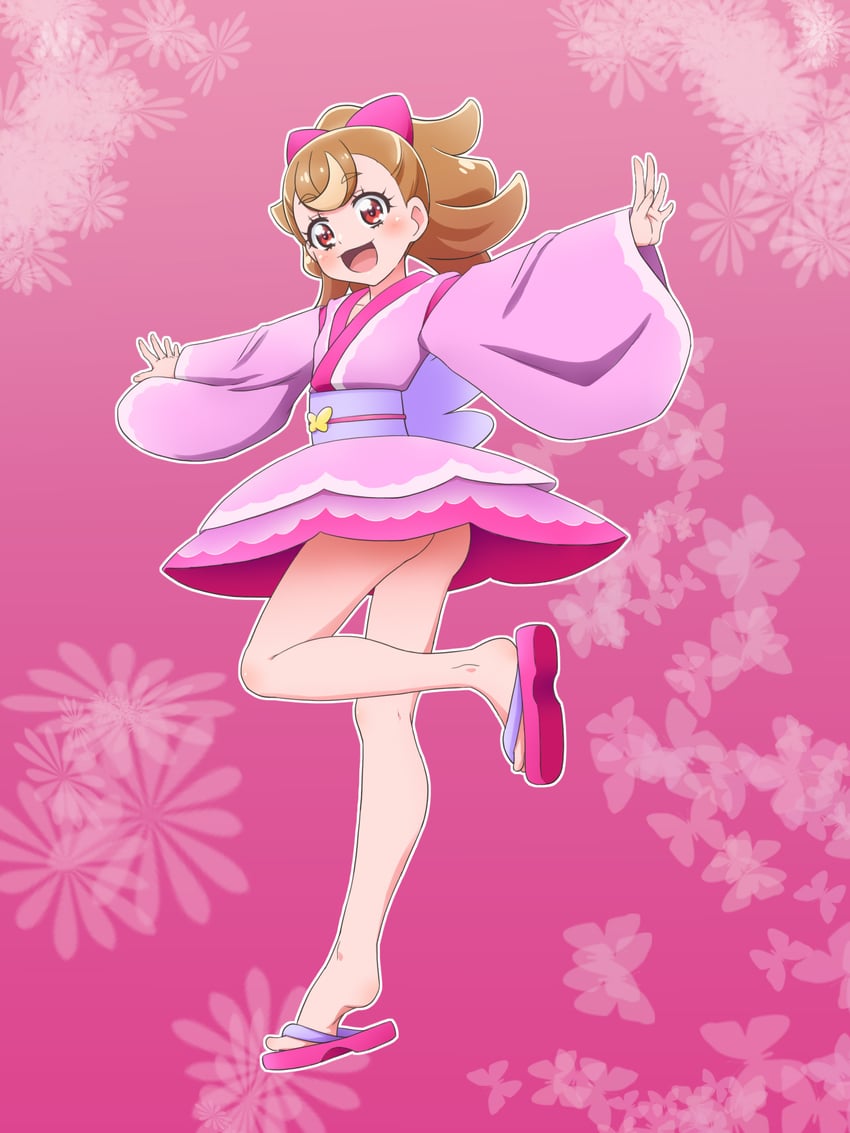 inukai komugi (precure and 1 more) drawn by mameshiba_(pixiv_59310)