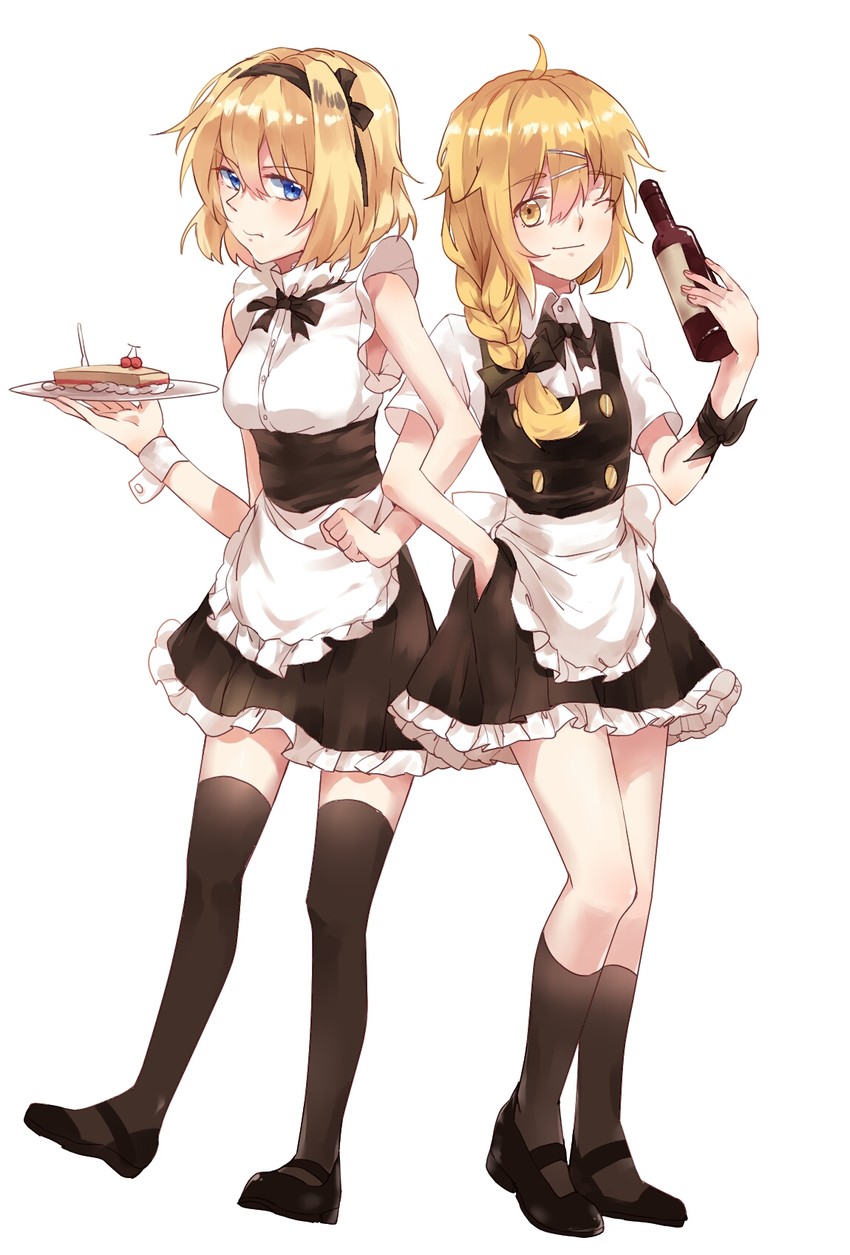 kirisame marisa and alice margatroid (touhou) drawn by meng_ziya