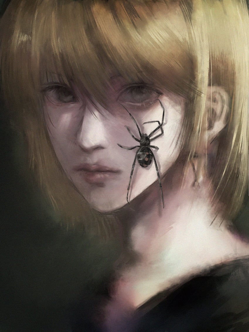 kurapika (hunter x hunter) drawn by cornchiva