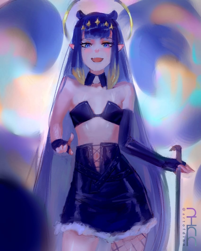 ninomae ina'nis (hololive and 1 more) drawn by dinn_(artofdinn)