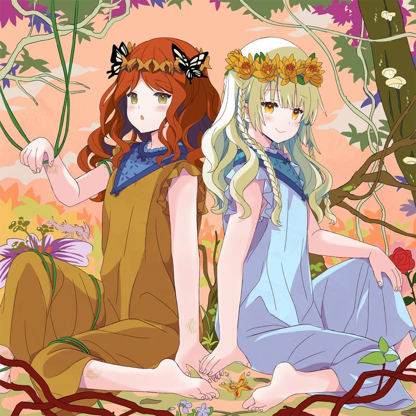 malenia blade of miquella and miquella (elden ring) drawn by oi_kamenoko