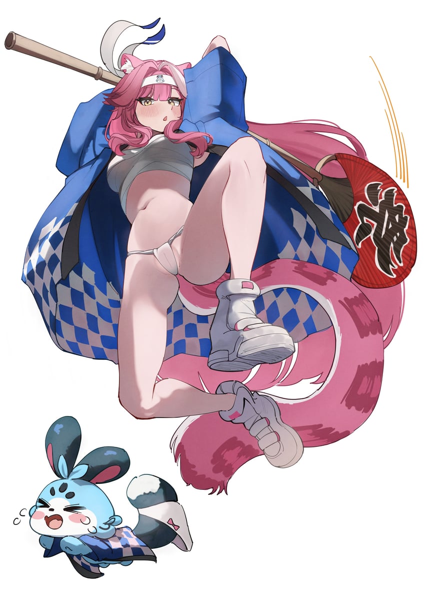 raora panthera and chattino (hololive and 1 more) drawn by mr_thecatman