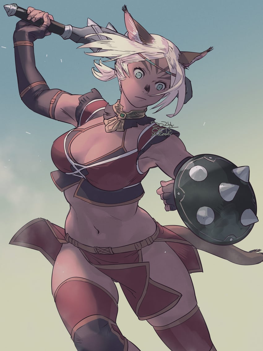 adventurer (final fantasy and 1 more) drawn by yuccoshi