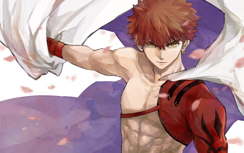 emiya shirou and senji muramasa (fate and 1 more) drawn by shiraishi_(siraisi00)