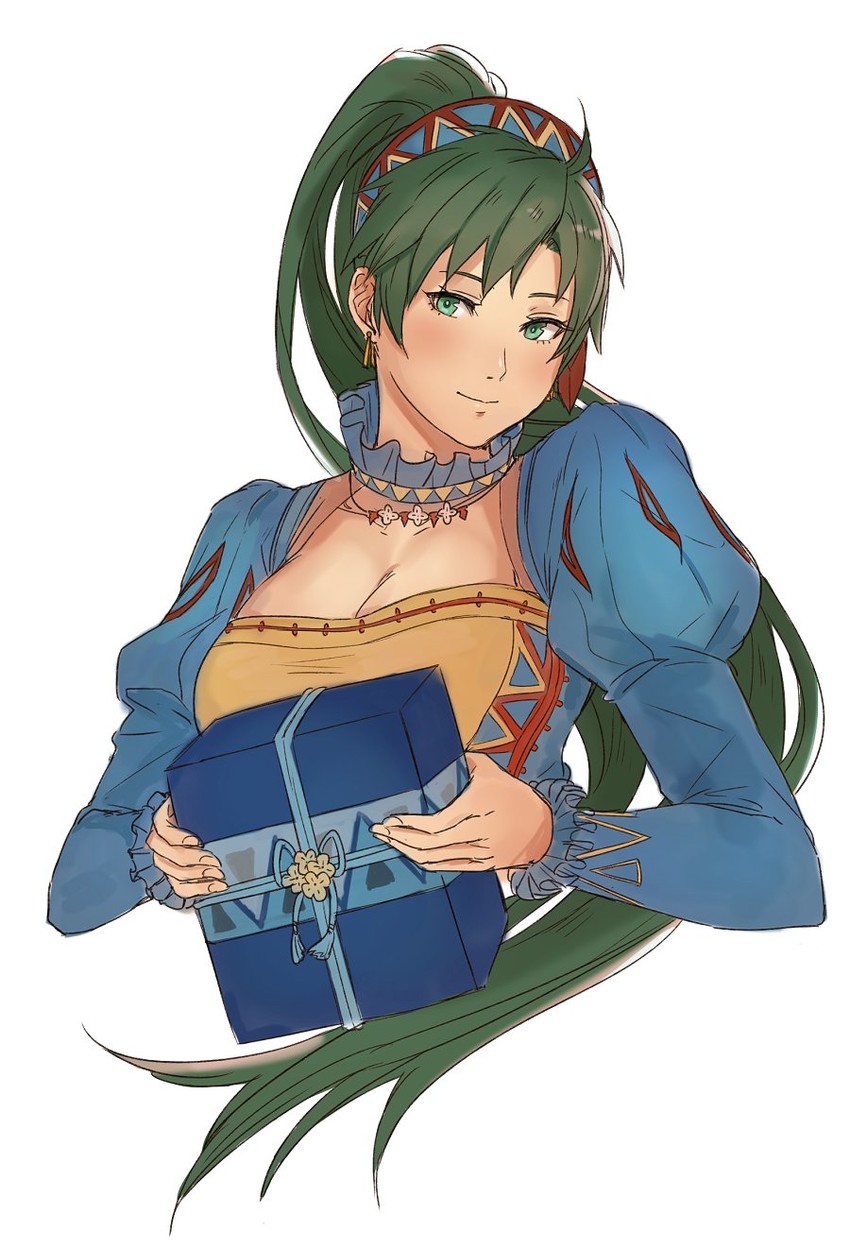 lyn (fire emblem and 2 more) drawn by kamu_(kamuuei)