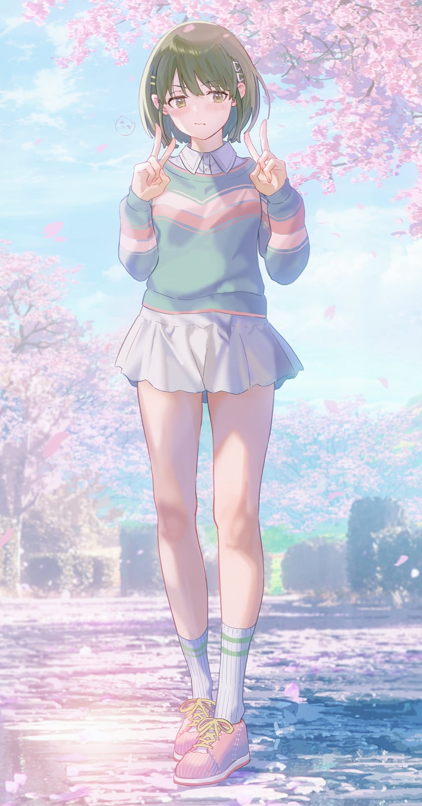 nanakusa nichika (idolmaster and 1 more) drawn by aora