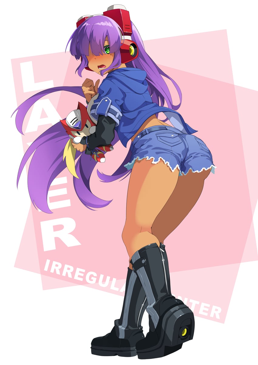 zero and layer (mega man and 1 more) drawn by zelitto