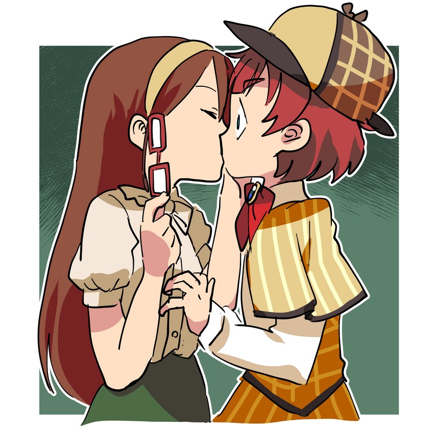 anzai miyako and furusawa yoriko (idolmaster and 1 more) drawn by hachi_(8bit_canvas)