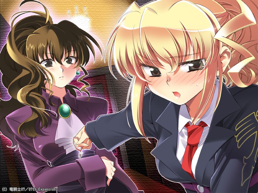 ushiromiya jessica and ushiromiya natsuhi (umineko no naku koro ni)