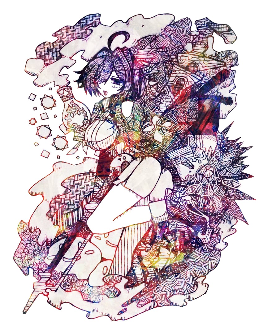 yumia liessfeldt and puni (atelier and 1 more) drawn by kanezuru-kun