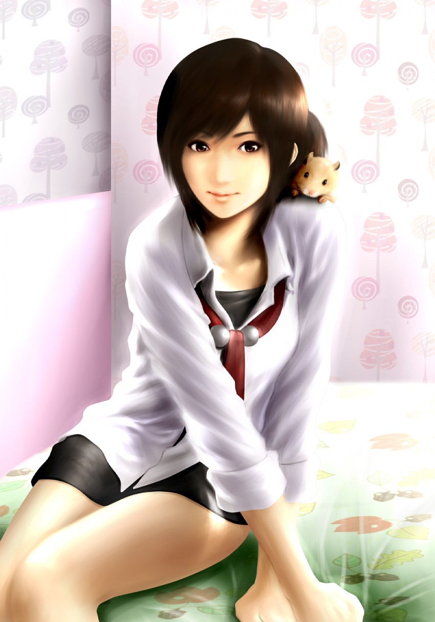 hinasaki miku (fatal frame and 1 more) drawn by rikku_(cake)