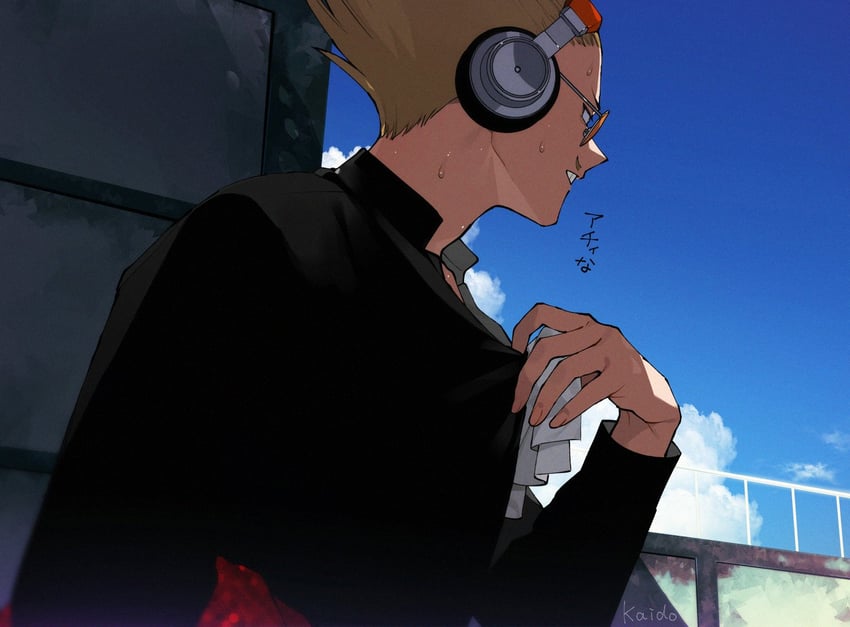 present mic (boku no hero academia) drawn by kaido_(kaido_ggg)