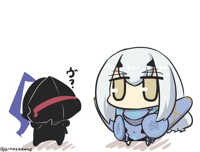 melusine and berserker (fate and 2 more) drawn by goma_(gomasamune)