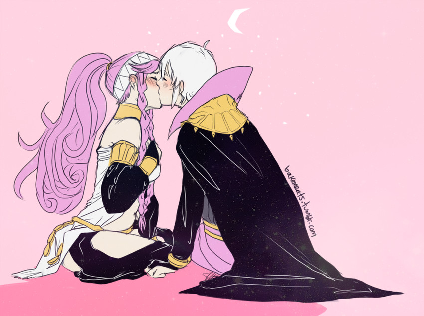 olivia and henry (fire emblem and 1 more) drawn by bakemeats