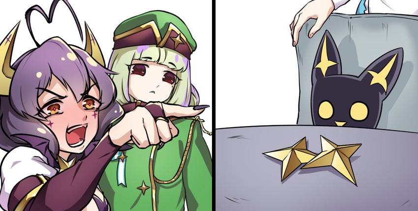 hiiragi utena, magia baiser, araga kiwi, leoparde, morino korisu, and 2 more (mahou shoujo ni akogarete) drawn by shriohalfarm