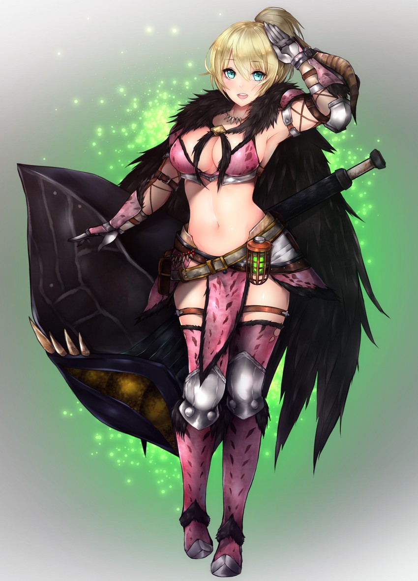 monster hunter (monster hunter and 1 more) drawn by frofrofrost
