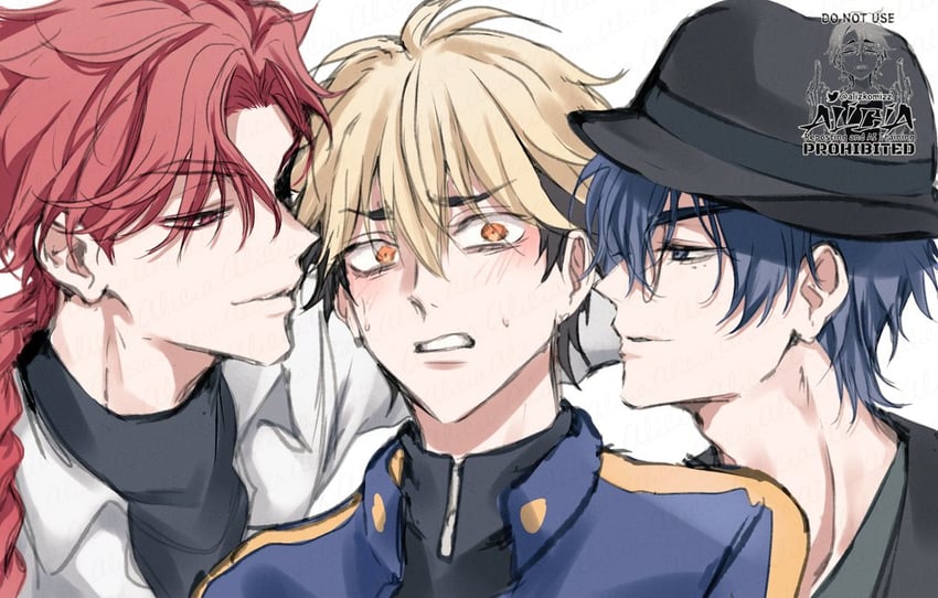xia fei, xiao weiying, and liu xiao (shiguang dailiren) drawn by alizkomizz