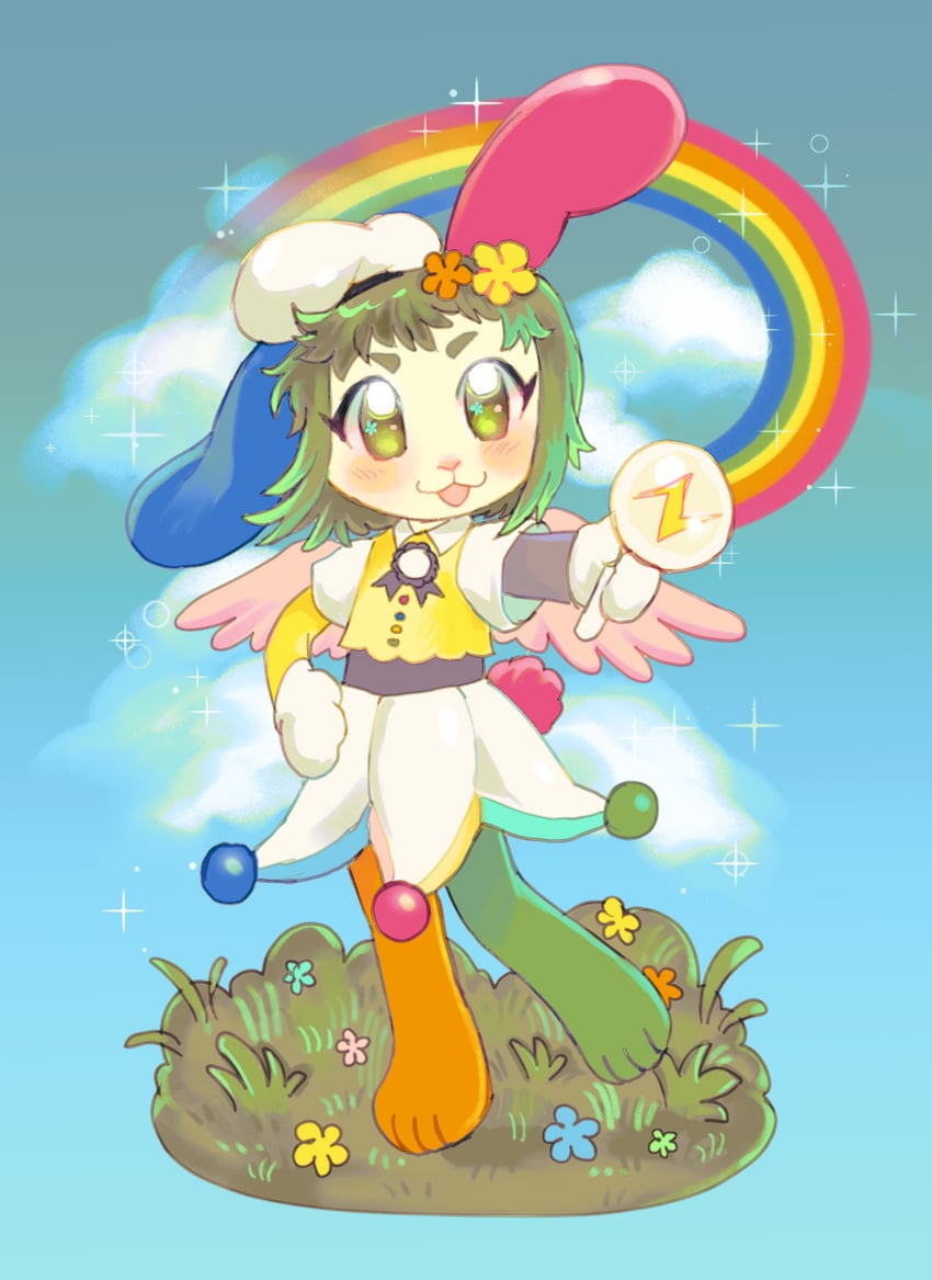 momose amane and usahana (sanrio and 1 more) drawn by maxpawb
