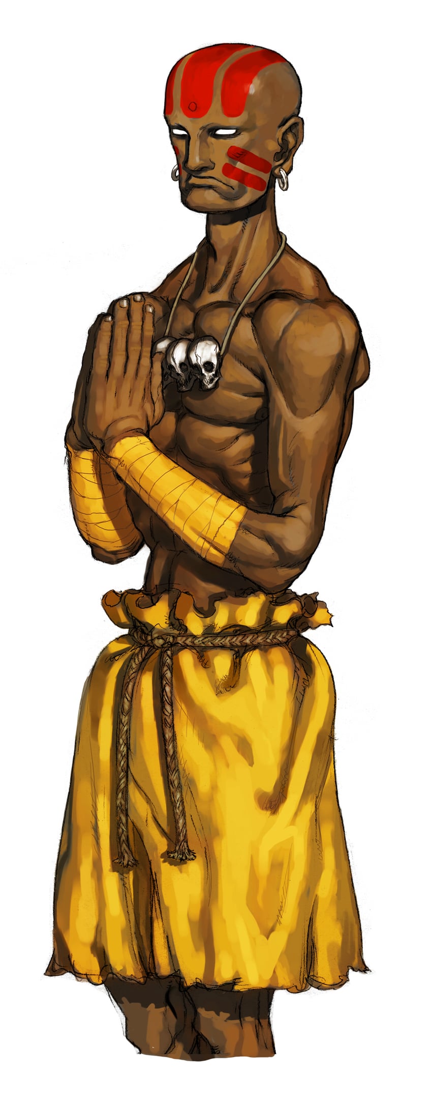 dhalsim (street fighter and 1 more) drawn by ikeno_daigo