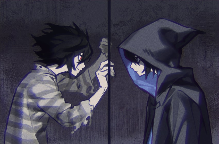 l and beyond birthday (death note and 1 more) drawn by saaak57587044