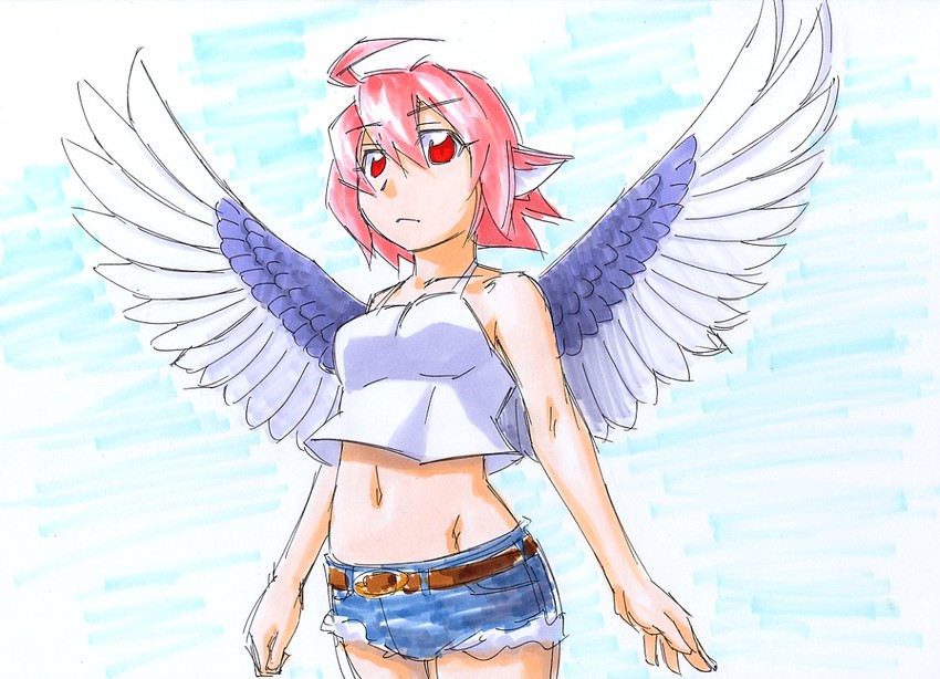 mystia lorelei (touhou) drawn by kawachi_koorogi