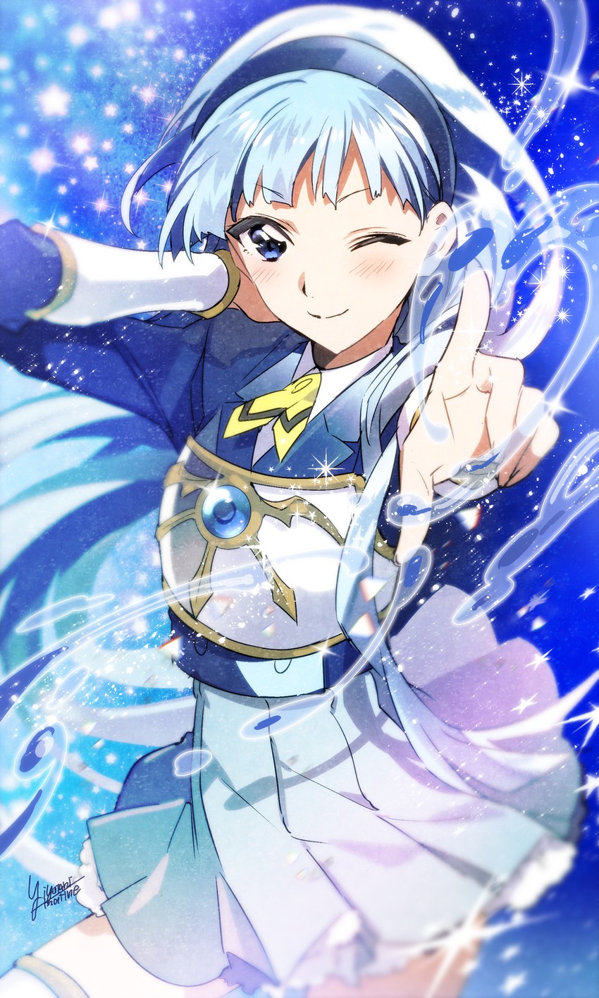 ryuuzaki umi (magic knight rayearth) drawn by iyutani