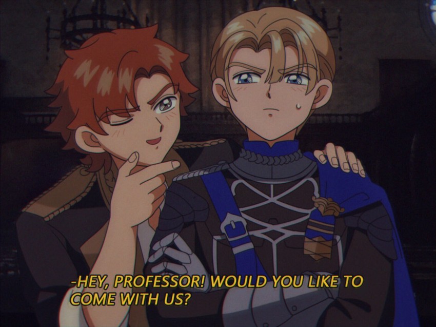 dimitri alexandre blaiddyd and sylvain jose gautier (fire emblem and 1 more) drawn by banana69281