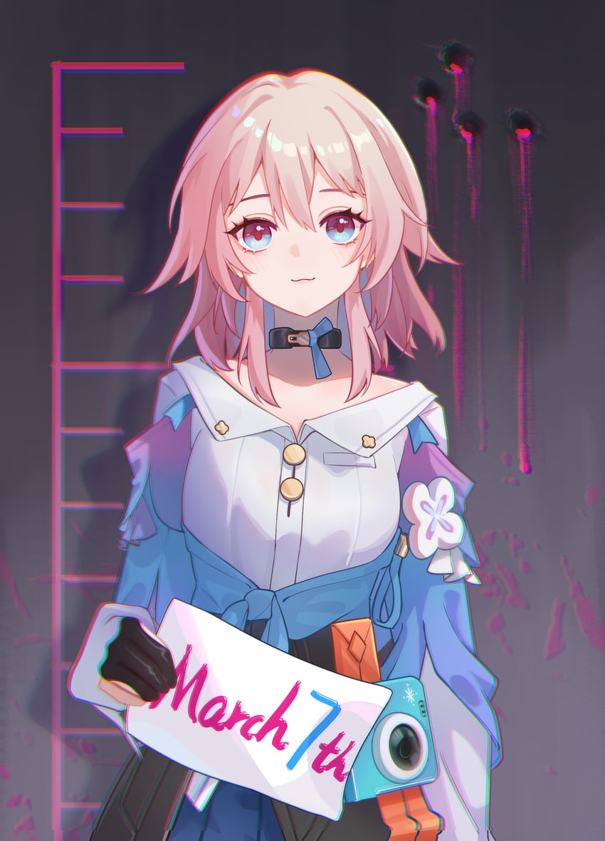 march 7th (honkai and 1 more) drawn by huang_tie_lin