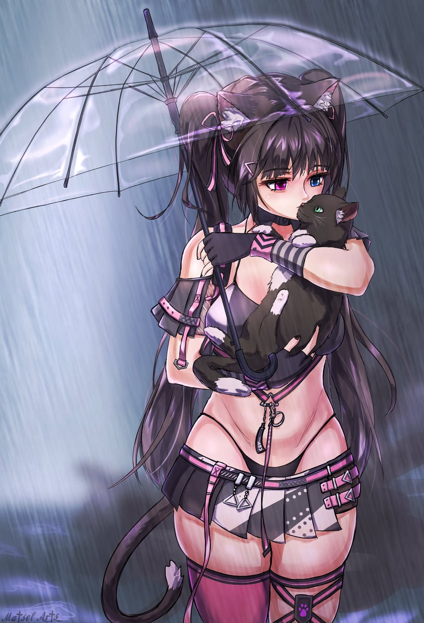 nero and ruru (goddess of victory: nikke) drawn by matsel_arts