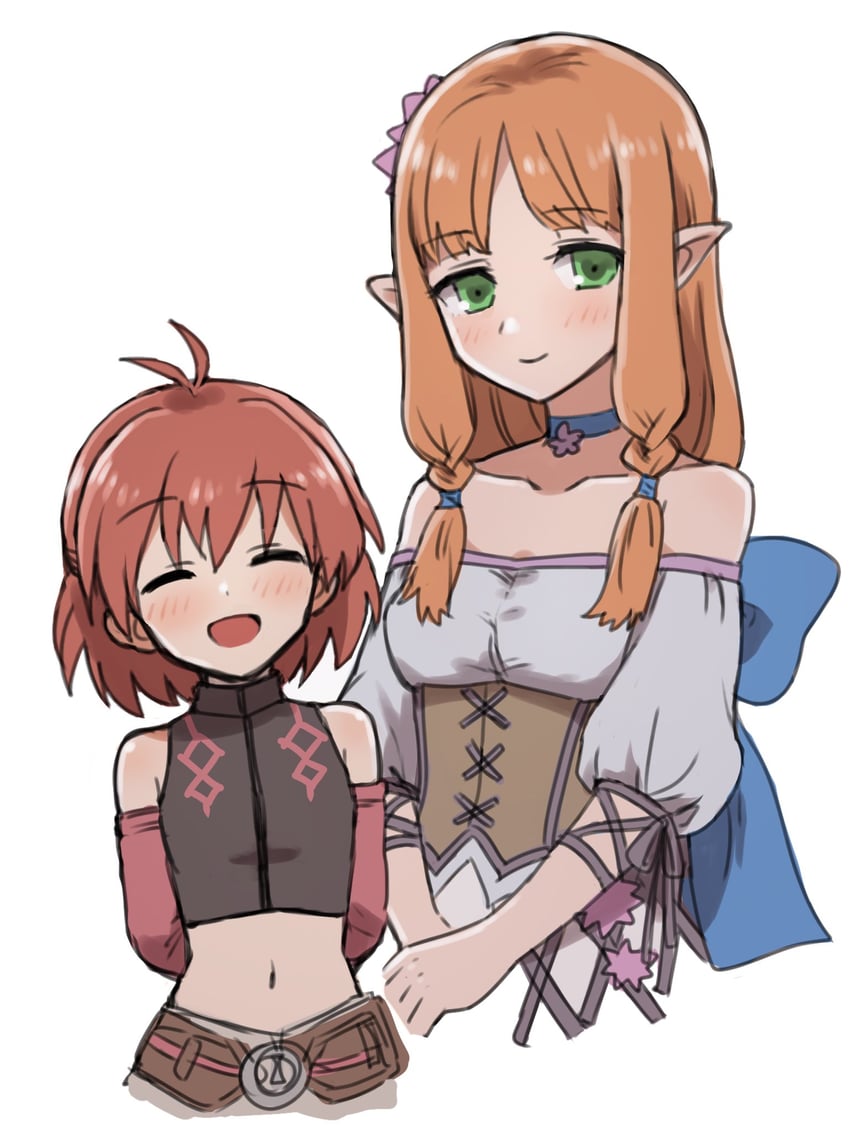 cecilia and aria (rune factory and 1 more) drawn by apo_518