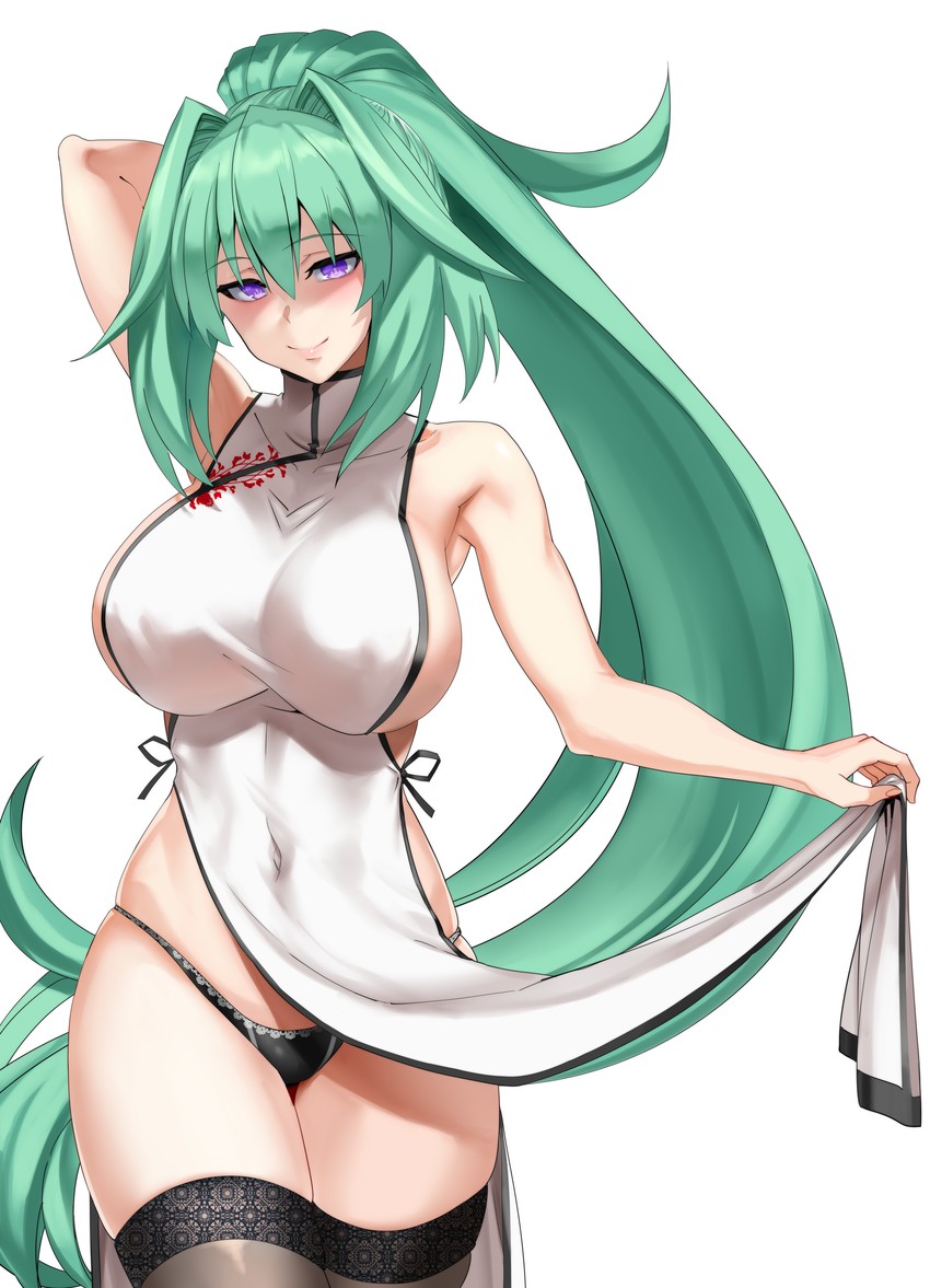 green heart (neptune and 1 more) drawn by nyamota