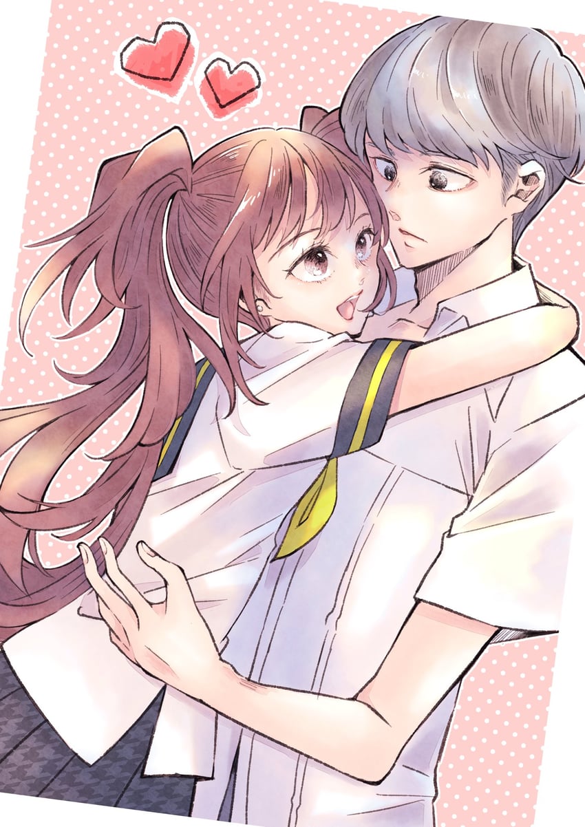 narukami yu and kujikawa rise (persona and 1 more) drawn by tiritumo_mt