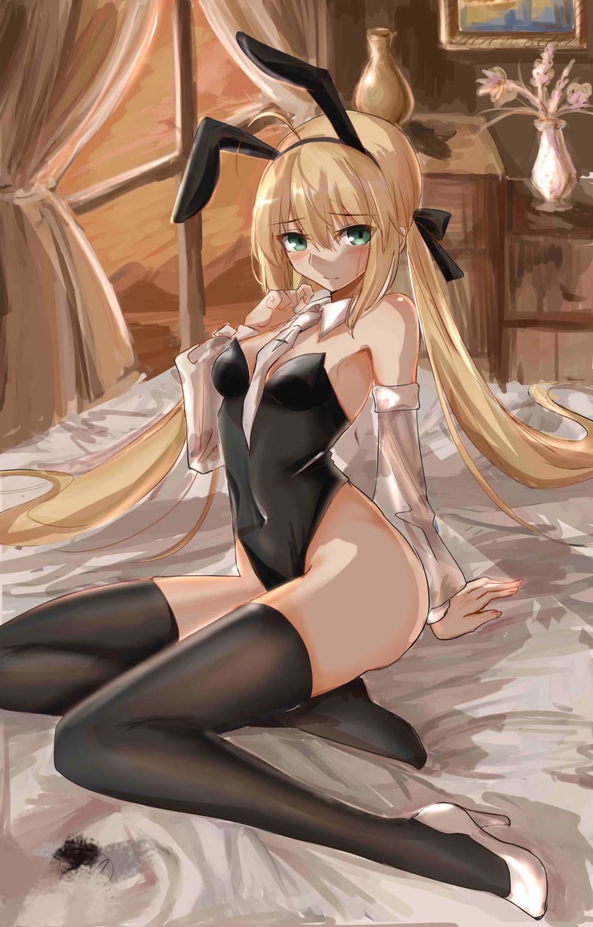 artoria pendragon and artoria caster (fate and 1 more) drawn by user_uevw2882
