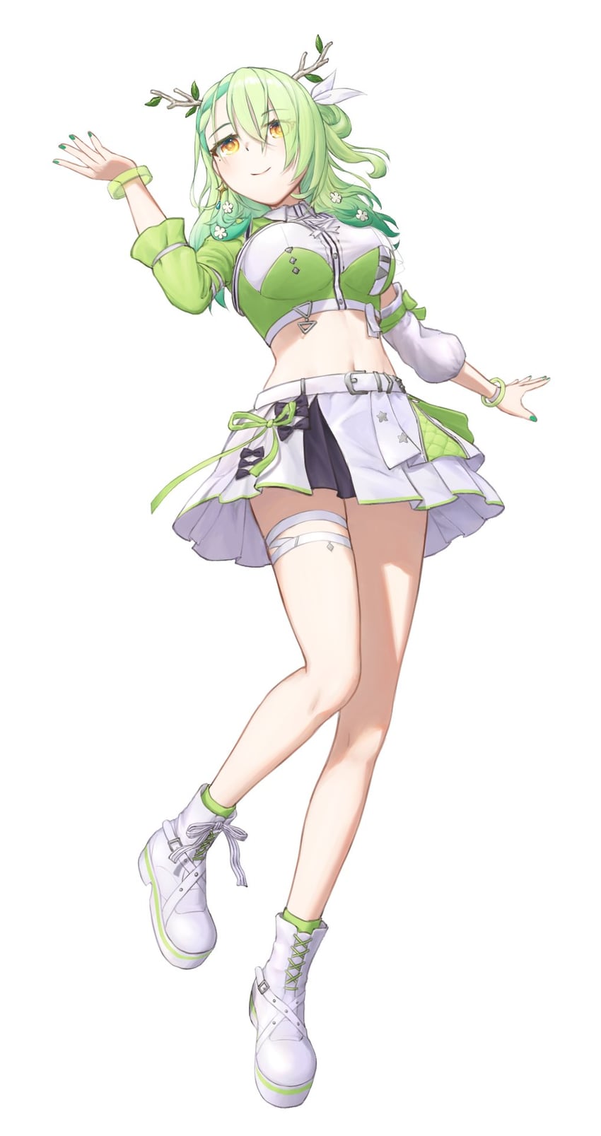 ceres fauna (hololive and 1 more) drawn by mysticsign