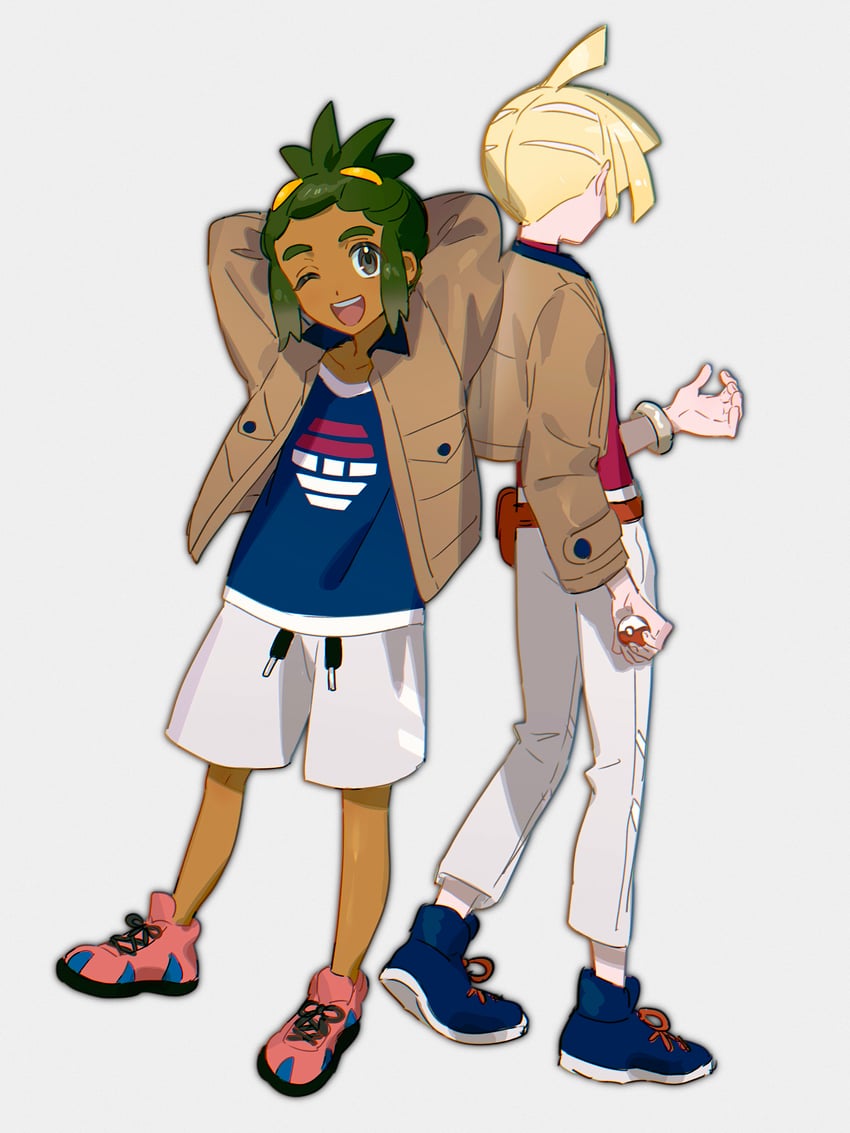 gladion, hau, and urbain (pokemon and 2 more) drawn by fua1heyvot4ifsr