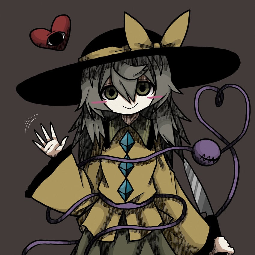 komeiji koishi (touhou and 1 more) drawn by zunusama