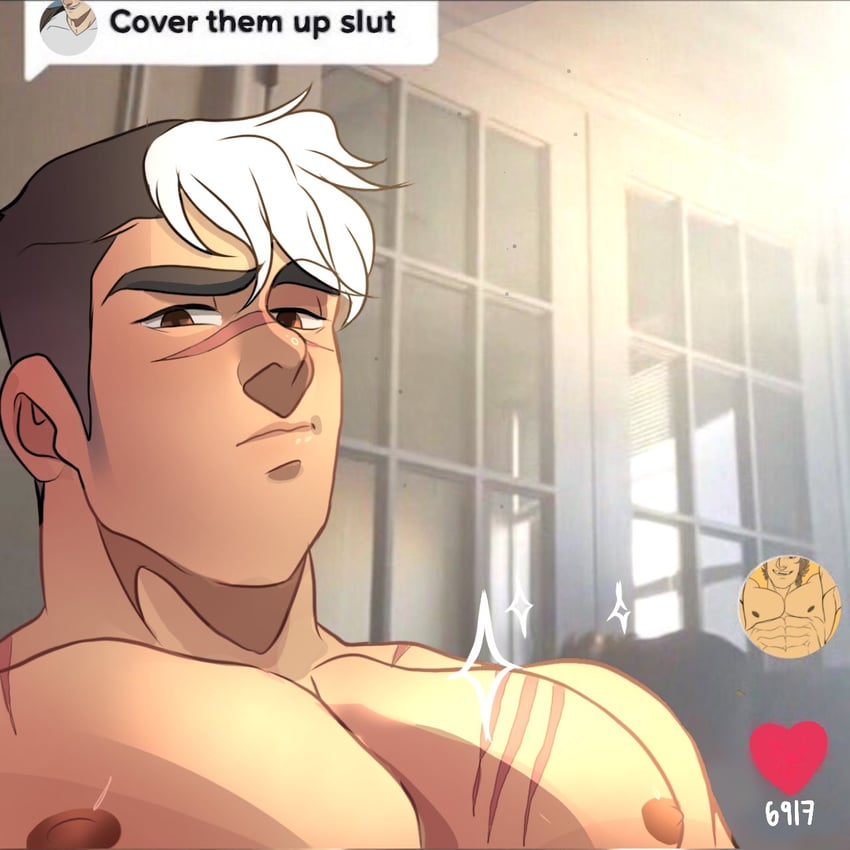 takashi shirogane (voltron and 2 more) drawn by lamasart