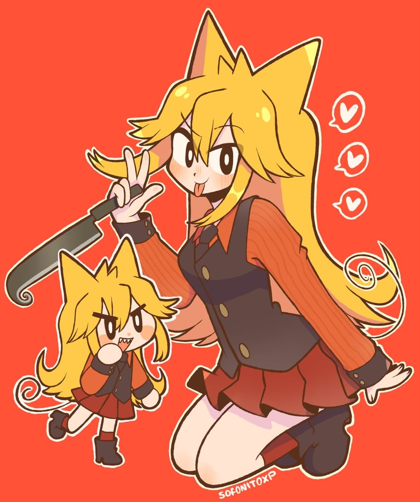 moge-ko (funamusea and 1 more) drawn by sofo_soup